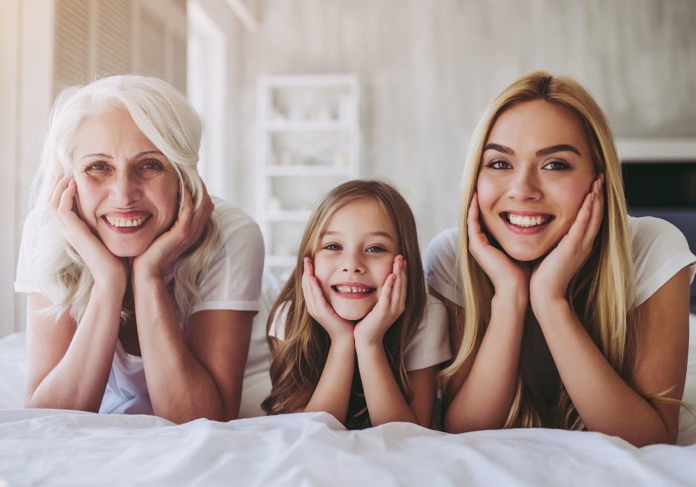 mamma figlia e nonna